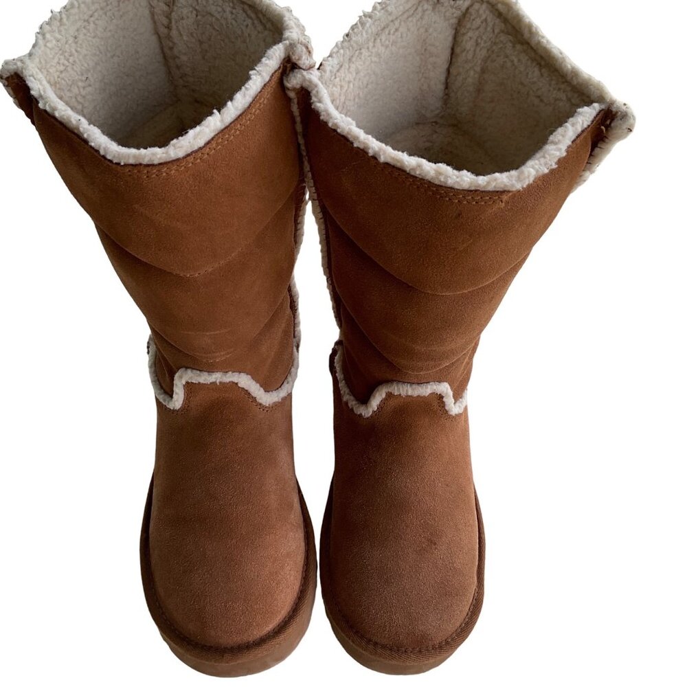 American Eagle Outfitters Women's Suede & Shearling Boots Size 8